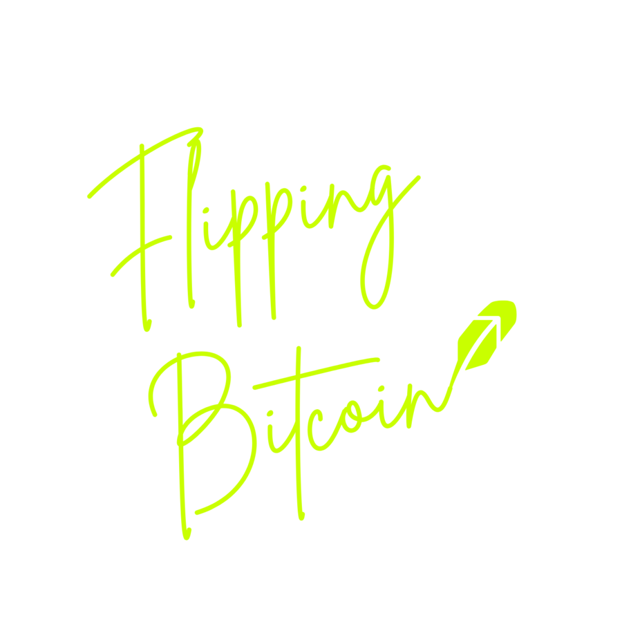 Flipping Bitcoin, ending in a feather